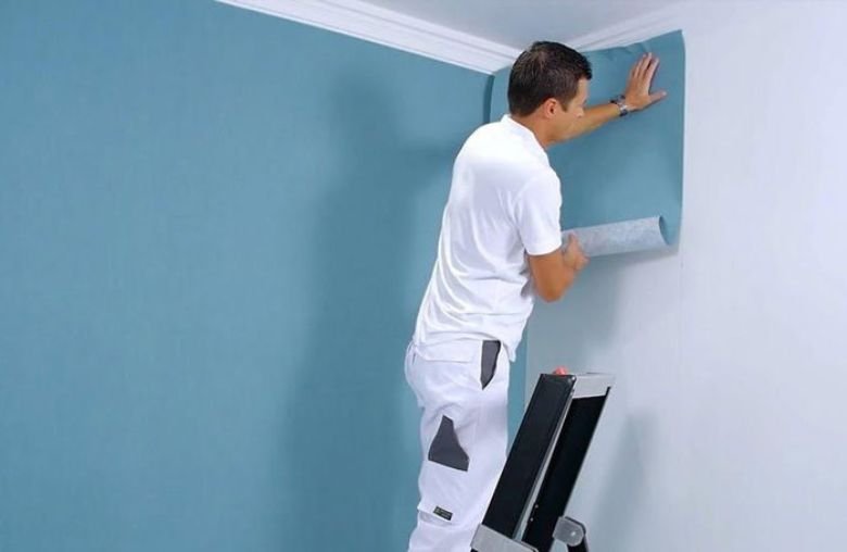 wallpaper fixing work
